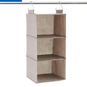 3-Compartment Hanging Sweater Bag in Grey